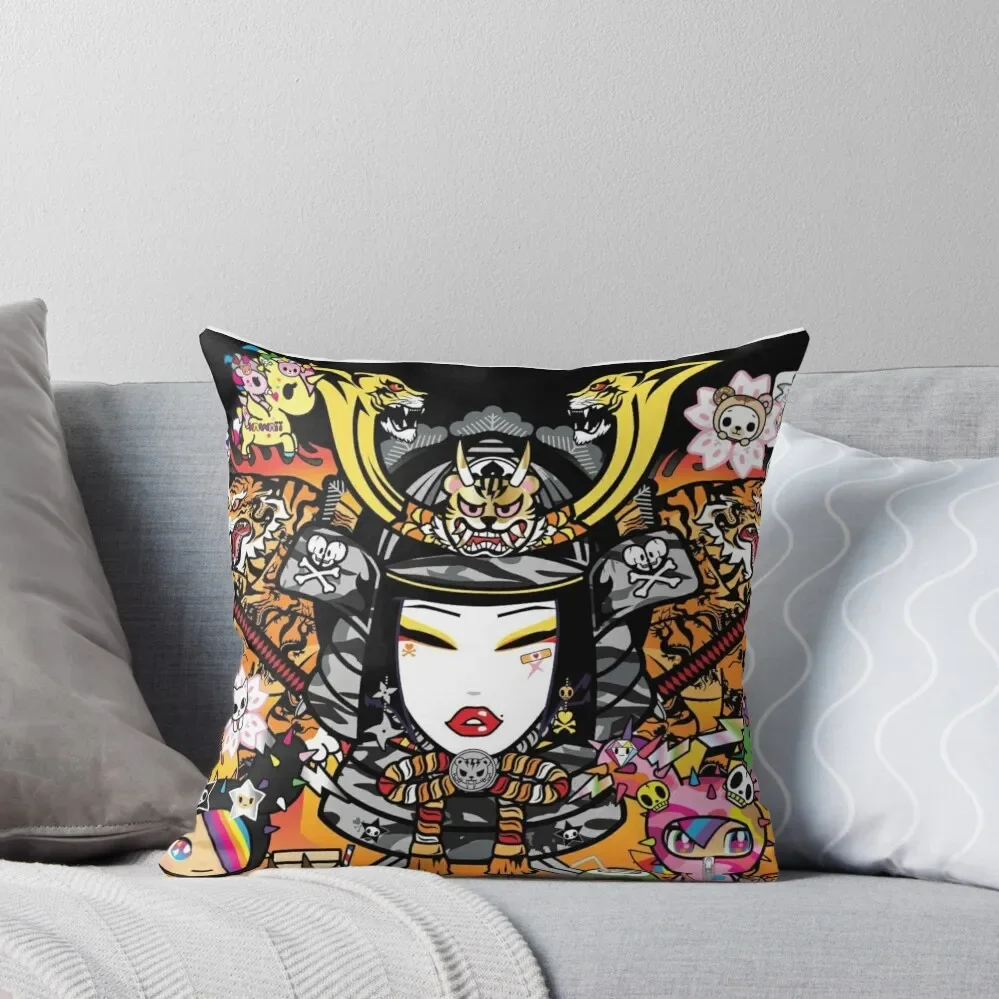 Tokidoki ComplexCon Throw Pillow Sofa Covers Cusions Cover Cushion Cover Set pillow