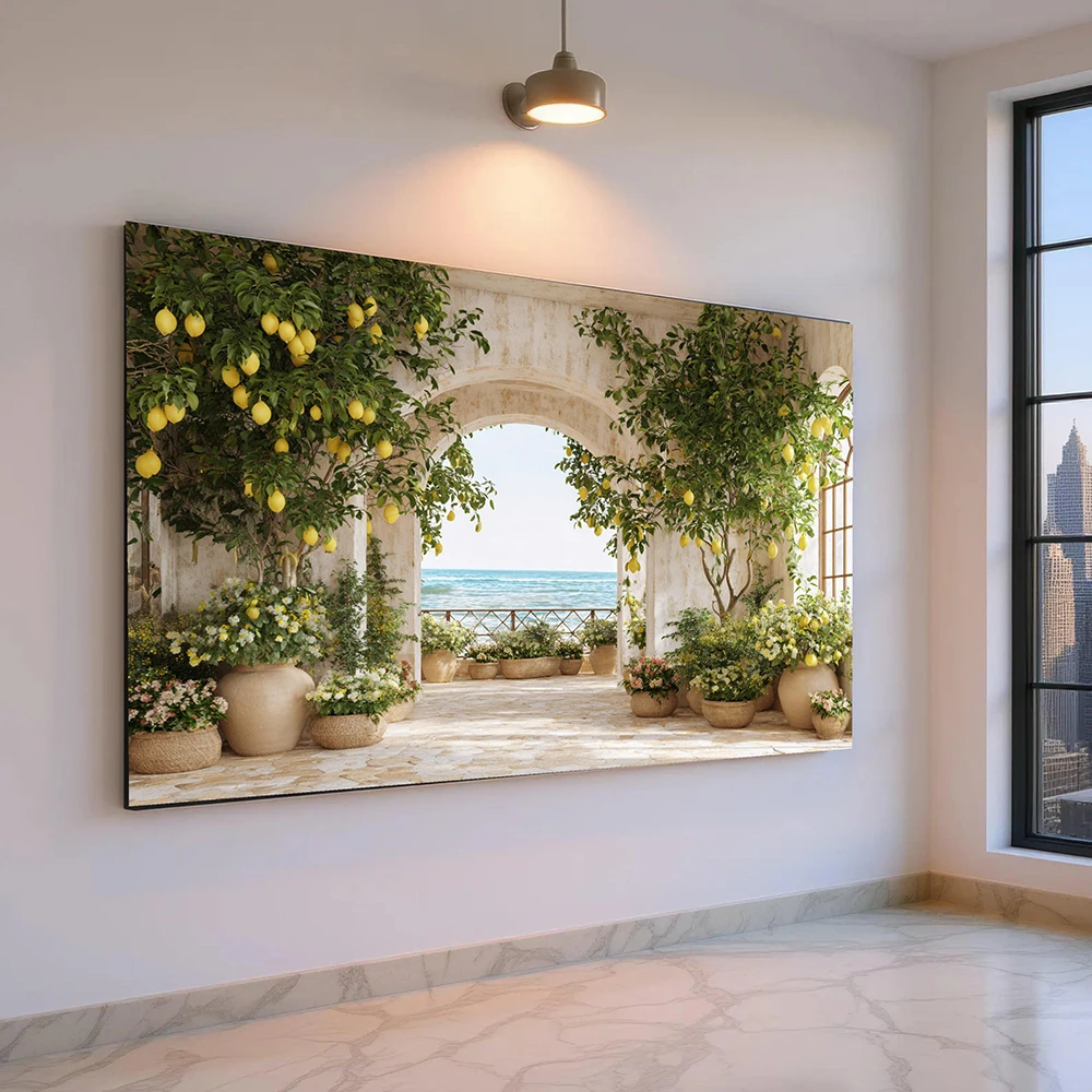 Canvas flower painting wall decoration -  Living room Bedroom decor, - indoor poster, NO FRAME
