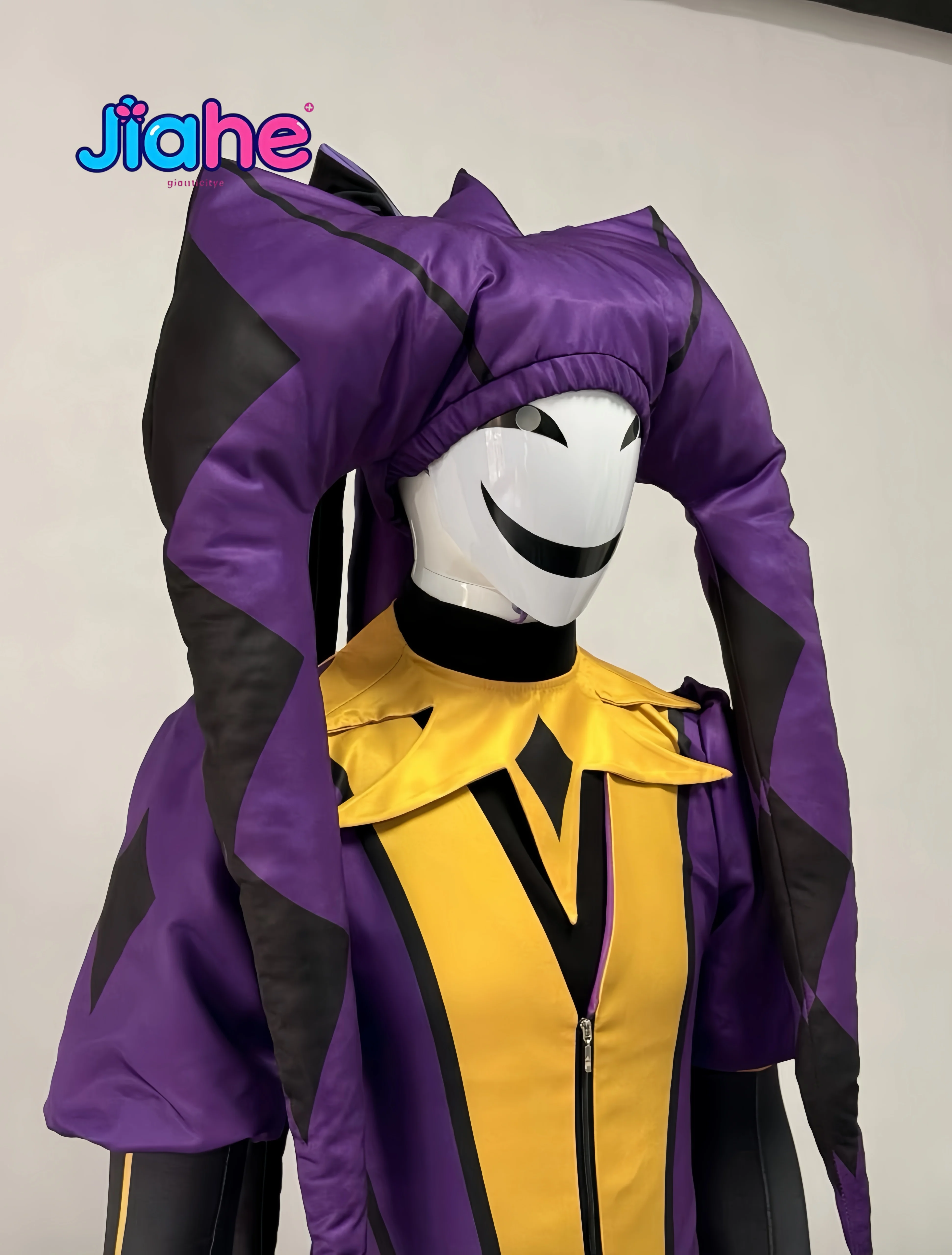 

Purple joker Pierrot Cosplay Costumes Game Freak COS Circus Role Play Clown Uniform Halloween Carnival Party Outfit Men Woman