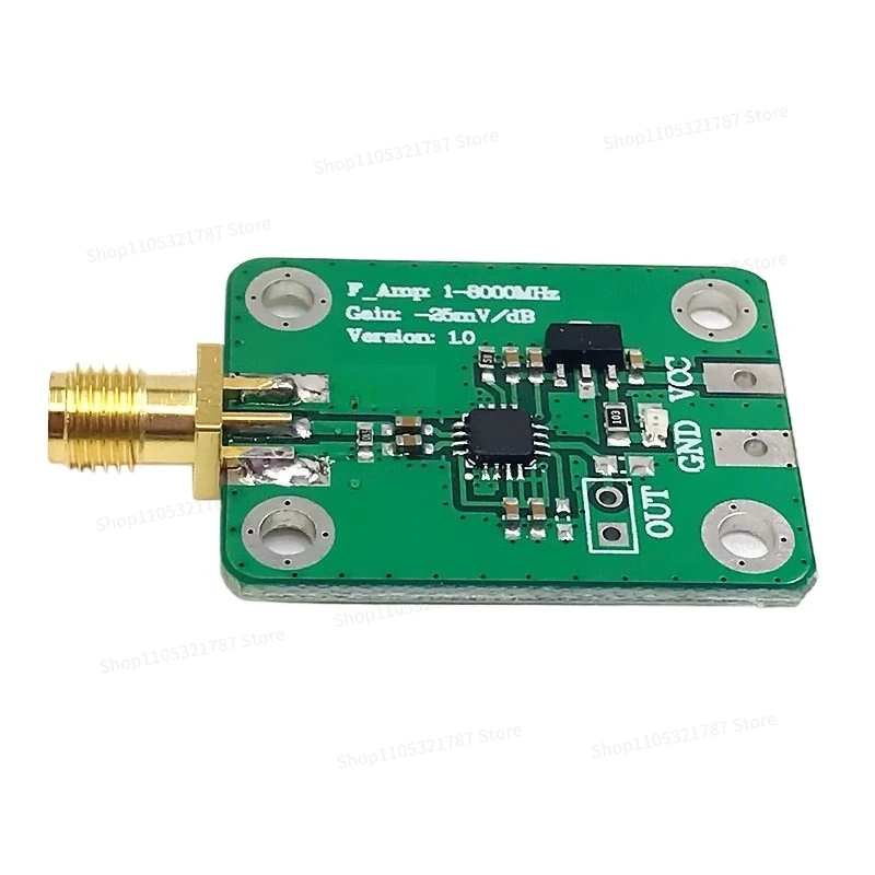 For AD8318 RF Logarithmic Detector 70dB RSSI Measurement, Power Meter (1-8000M Hz)