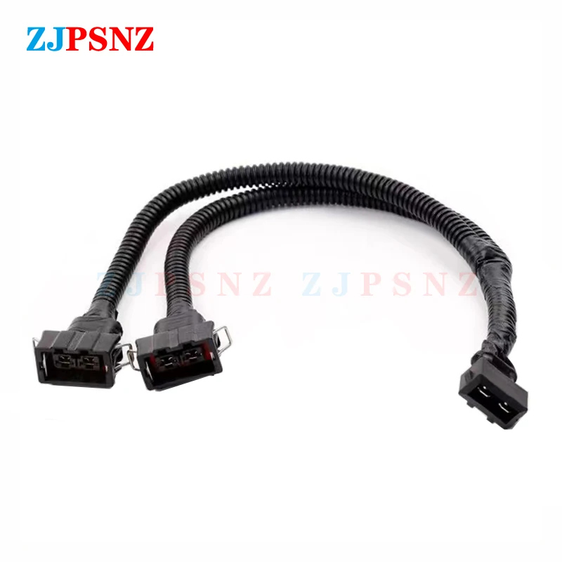 Car Horn Speaker Adapter Pigtail Socket Two Special Line Beam Horn Wiring Harness Female Male Plug Snail Horn Socket Conversion