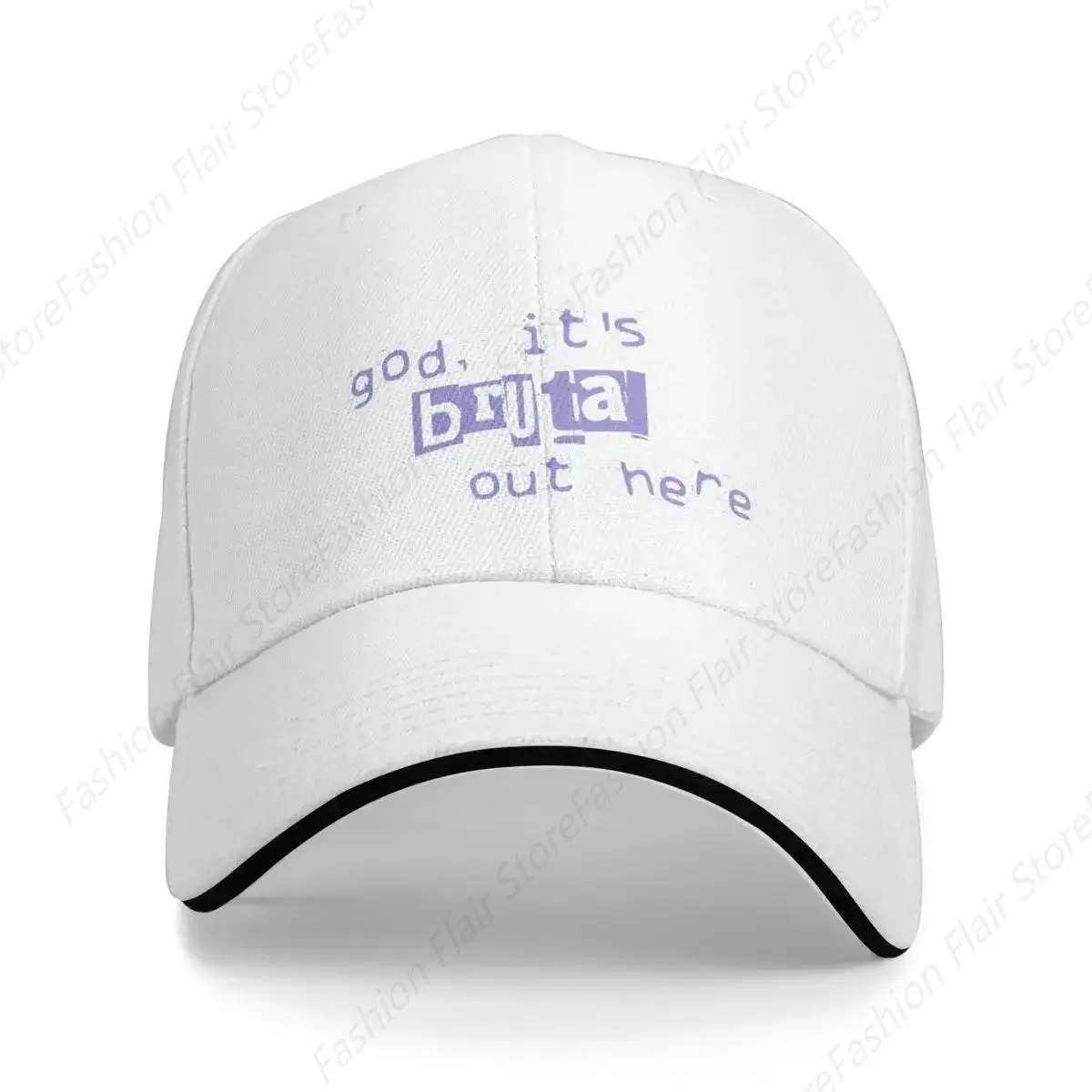 god, it's brutal out here Baseball Cap Trucker cap Sports Caps Designer Man Women's