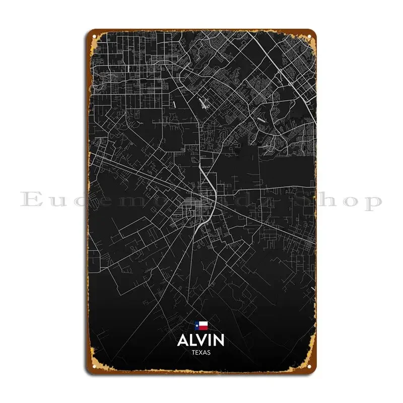 Alvin Tx Metal Sign…