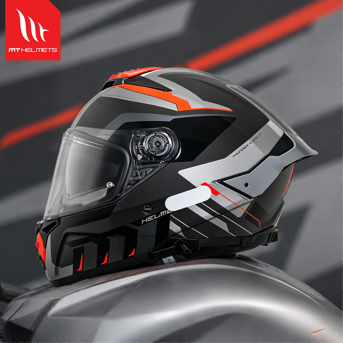 2026 Original MT Thunder 4 Pro SV Motorcycle Helmet ECE DOT Approved Full Face Double Lens Helmet Capacetes Cascos Para Moto