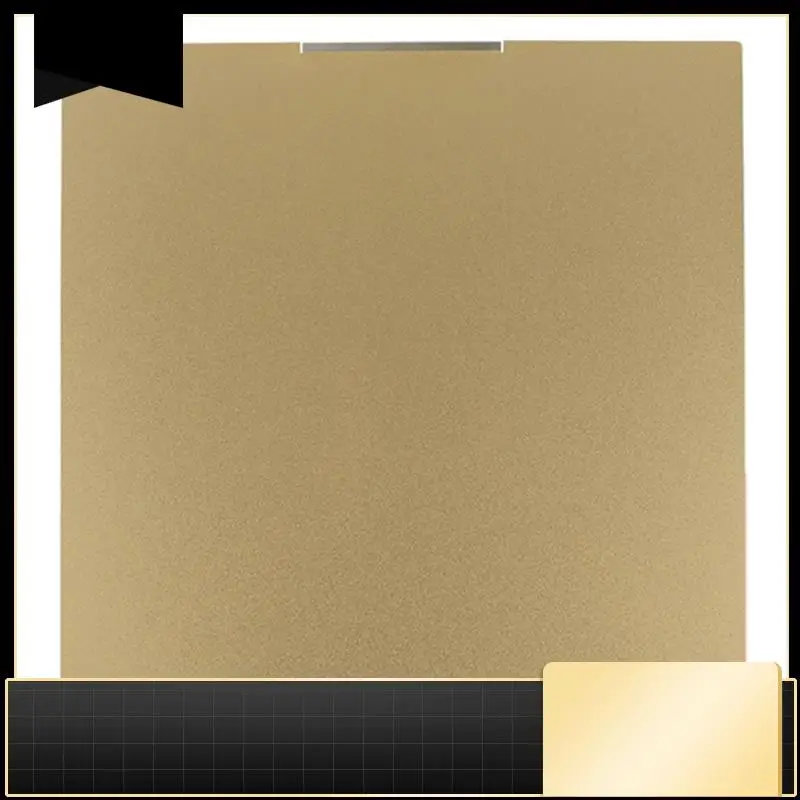 N33R-Double Sided For Creality K2 Plus 3D Printer Parts- 370X370mm PEI Build Plate Heat Bed Printing PEI Textured Steel Sheet