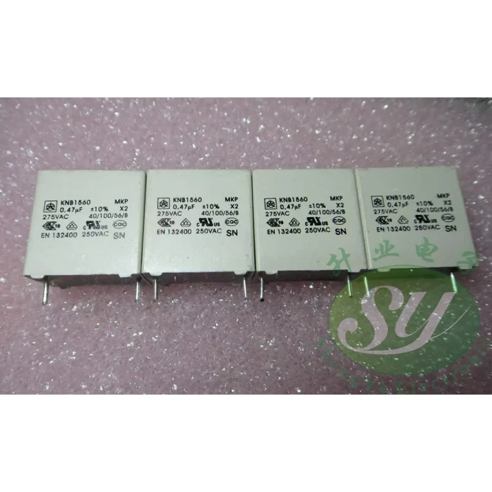 10 قطعة ISKRA KNB1560 0.47 فائق التوهج/275vAC 470nf u47 474 العلامة التجارية الجديدة 15 مللي متر فيلم مكثف #3