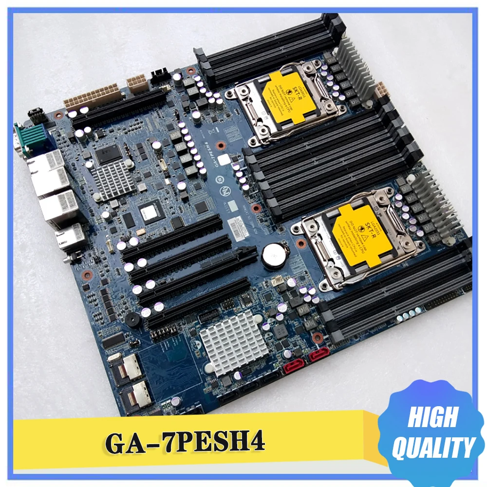 

GA-7PESH4 For Gigabyte DDR3 Socket 2011 C602 EEB Server Motherboard PC 7PESH4