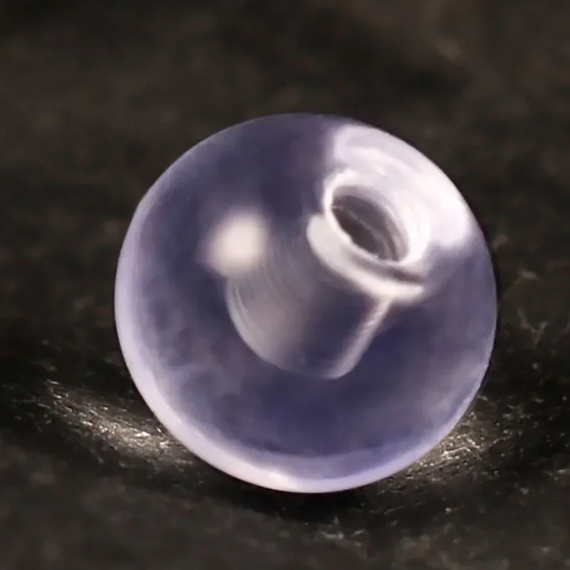 100pcs Transparent Replacement - Body Jewelry Replacement Ball ulasan dan harga