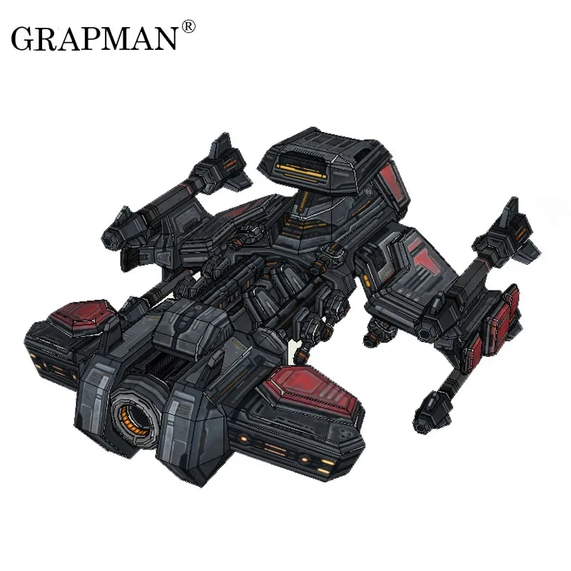 

Самолет Star II, игра «сделай сам», 3D бумажная модель