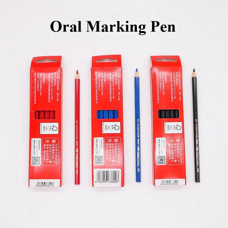 

1Pcs Dental Oral Marker Pen Denture False Teeth Repair Sign Orthodontic Line Drawing Pen Dentistry Tool Dental Water-soluble Pen