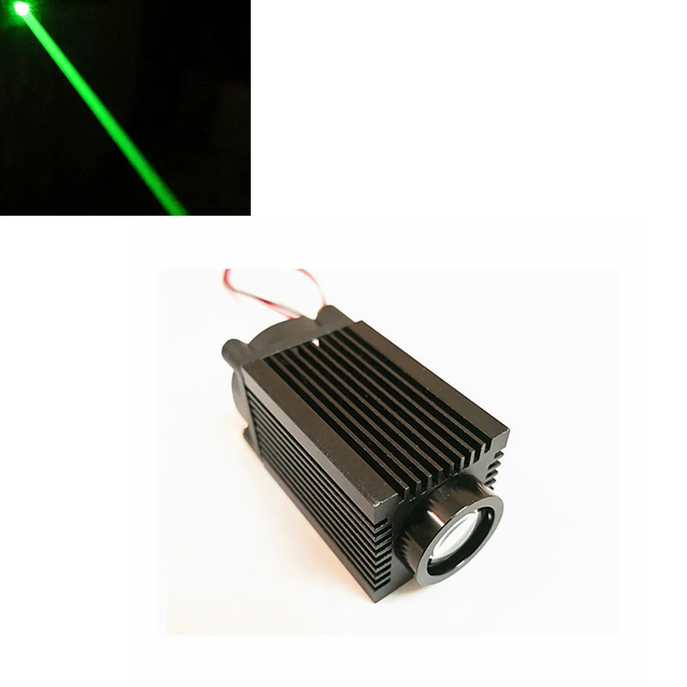 Coarse beam 532nm 50mw green laser module laser lamp