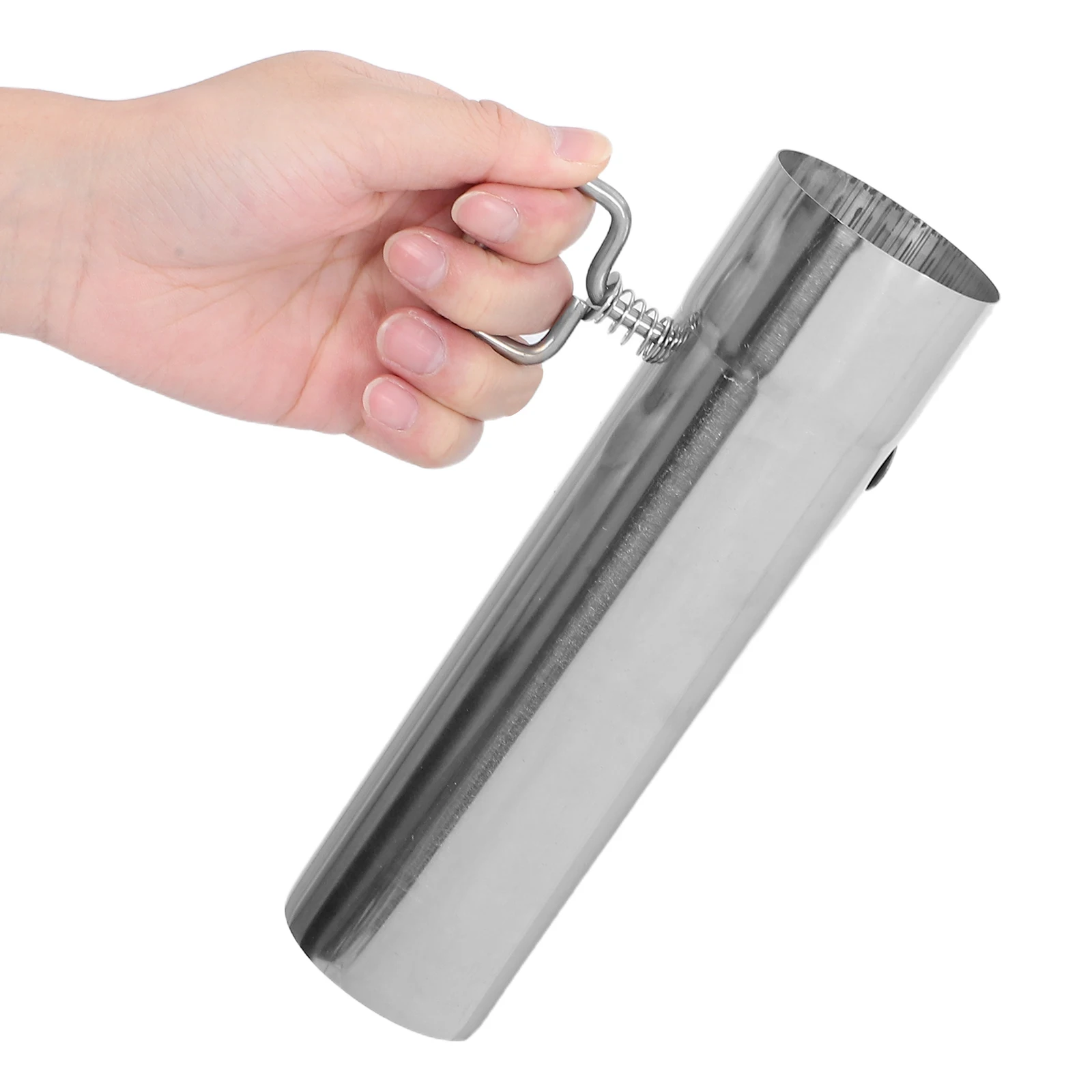 

Stainless Steel Stove Pipe 60Mm Dia With Damper Control Portable For Camping Tent Outdoor Furnace Venting Heat-Resistant