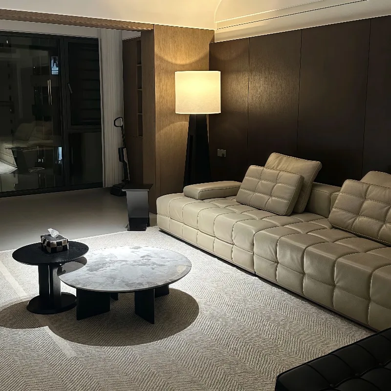 

Marble European Coffee Table Centerpiece Black Storage Luxury Center Coffee Table Home Modern Floor Muebles Para Hogar Furniture