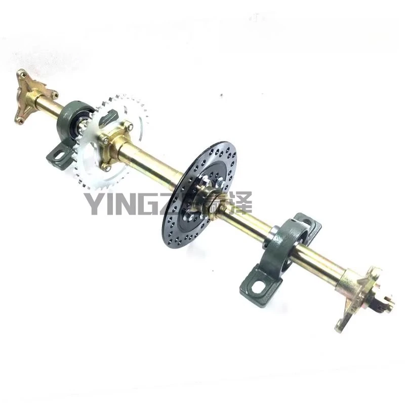 Modified GO-KART three-wheel four-wheel go-kart parts rear axle rear axle 61-65-71-74-80cm rear axle