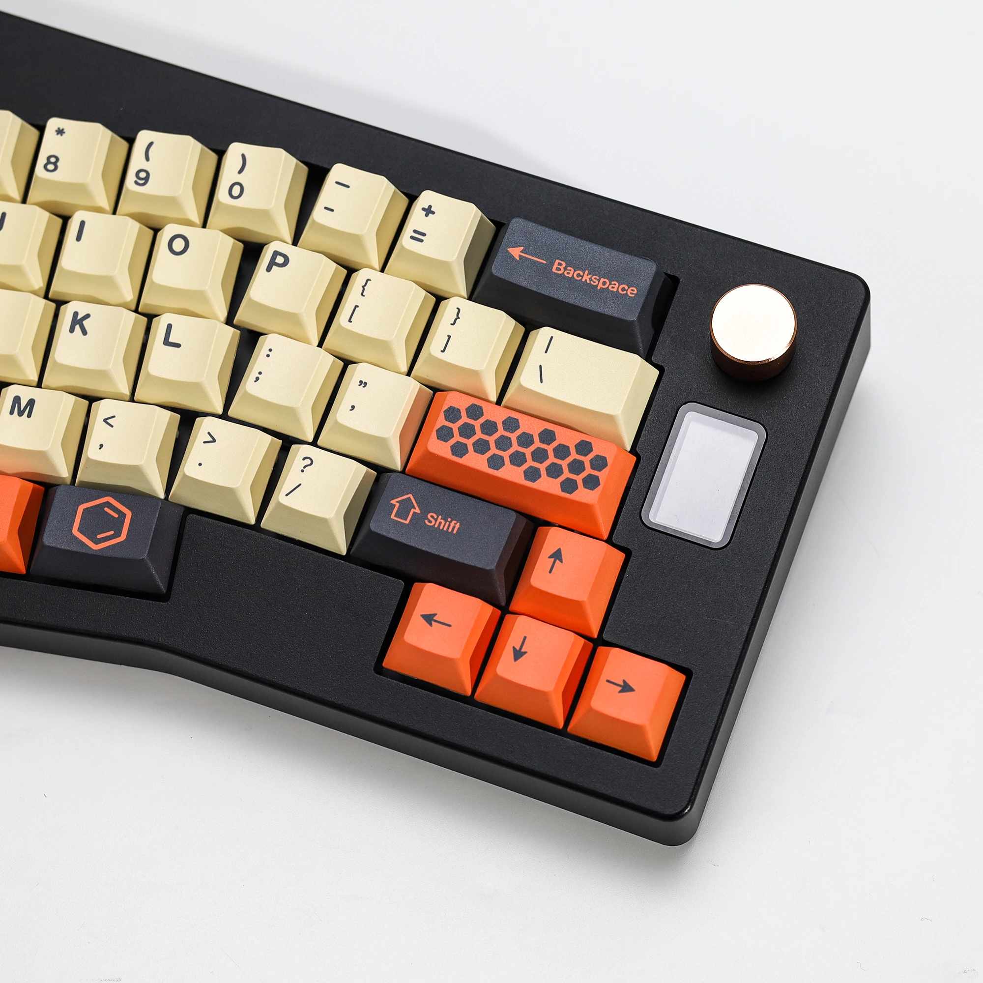 KBDiy GMK Tastenkappen Retro GMK Carbon Cherry Profil PBT Alice Tastenkappen Benutzerdefinierte DIY für MX-Schalter Gaming 60 Mechanische Tastatur KIT – Detail 11