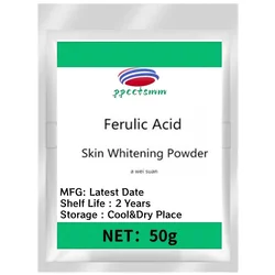 Hot Supply 99% Ferulic Acid Powder For Skin Whitening Free shipping