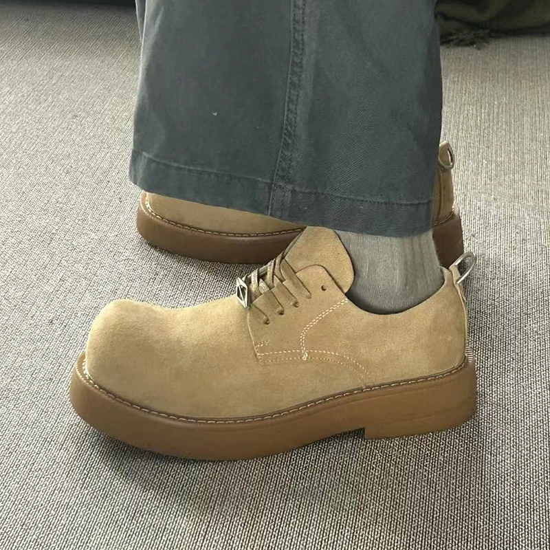 Men's plus size shoes Casual Gentleman British Style Office or fashion party Outdoor Trendy Streets Young quality shoes New