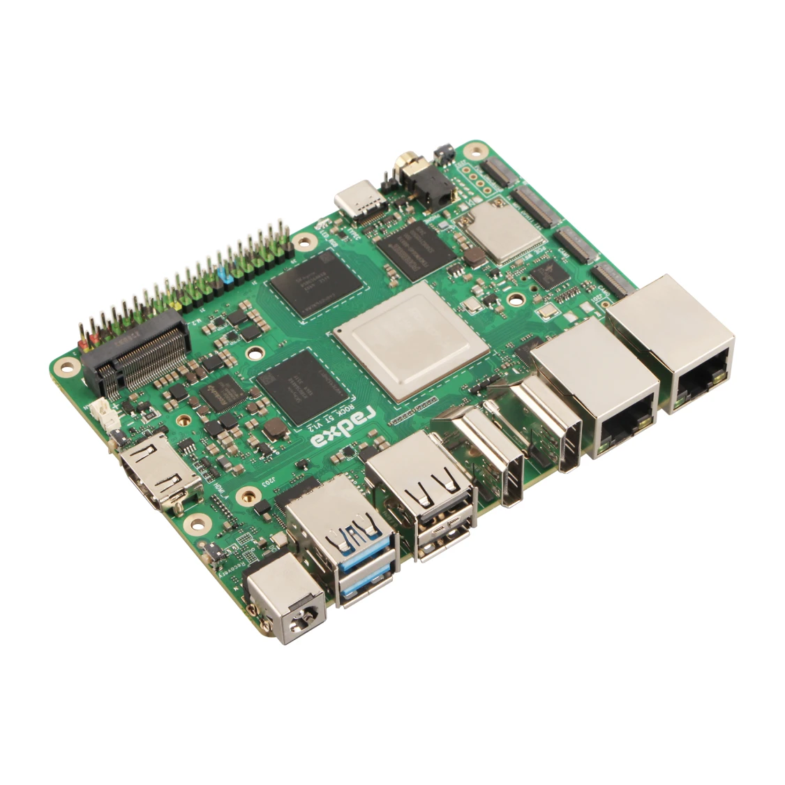 NYRadxa ROCK 5T с 8-ядерным процессором RK3588, 8K HDMI, ОЗУ LPDDR5 и Wi-Fi 6