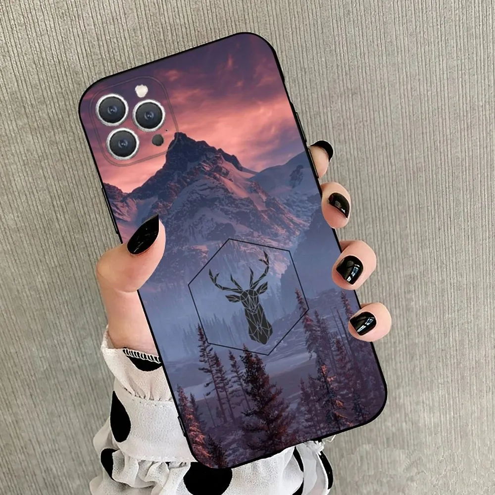 T-Throne Of Glass Phone Case For iPhone 15,14,13,12,11,Plus,Pro Max,XS,X,XR,SE,Mini,8,7 Soft Silicone Black Cover