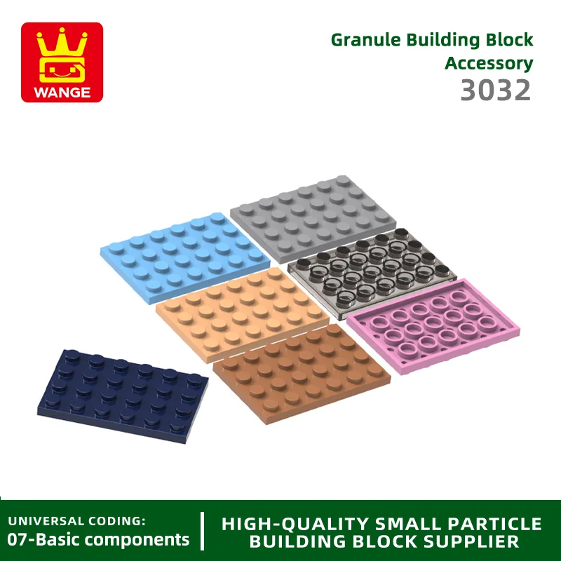 20 PCS/lot 3032 4x6 Basic Board Building Blocks Moc Loose Parts Compatible with Bricks DIY Children's Gift Toy Gift Box