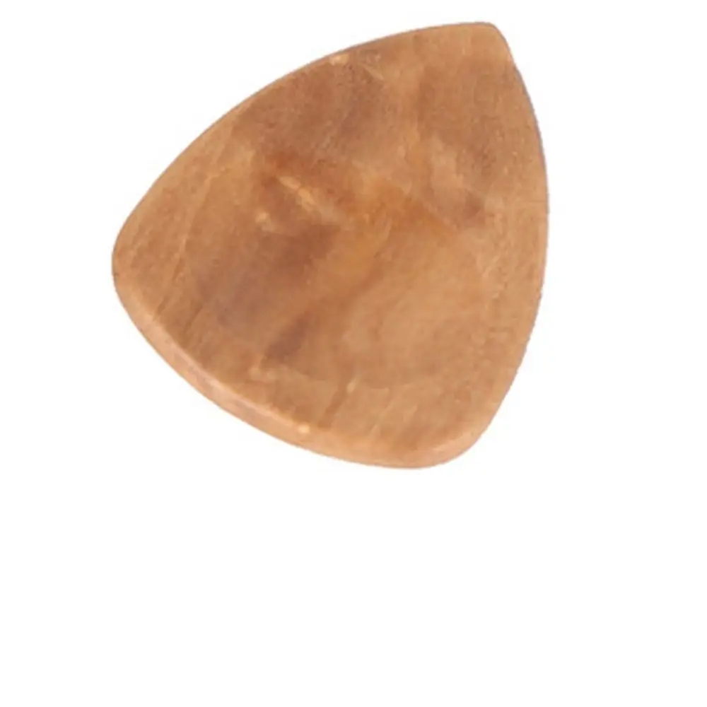 Pick Gitar Kayu Bentuk Rosewood Merah Hitam Sandalwood Untuk Ukulele, Aksesoris Gitar Akustik, Pick Gitar Kayu, Pick Gitar Jari
