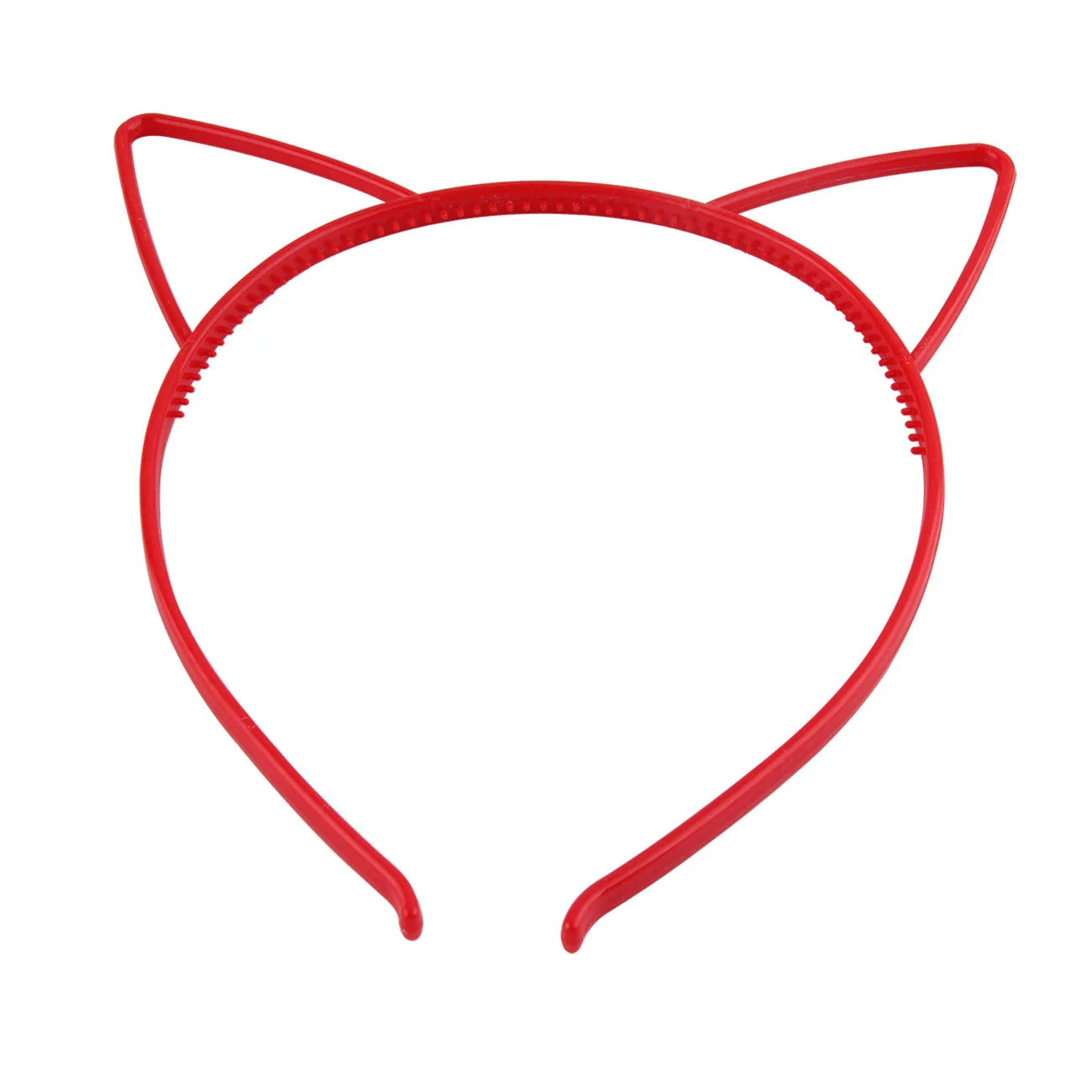 Cat Ears Headbands 12 Pcs Plastic Cat Ears Headbands for Girls Kids, Hairbands Party Costume Daily Decorations