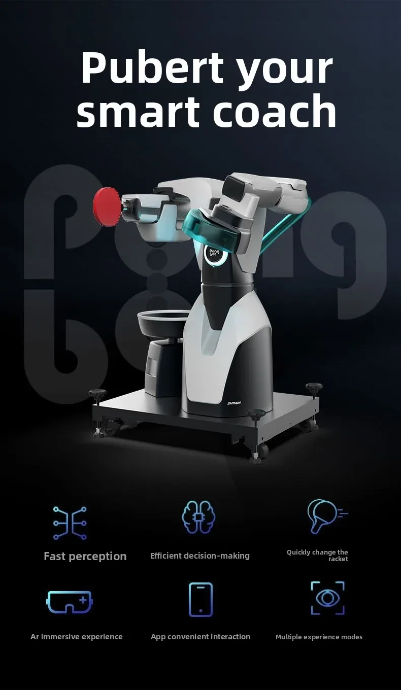 روبوت تقديم ذكي لتنس الطاولة M-ONE #2