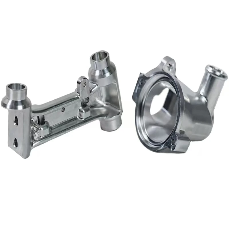 Aluminum alloy precision machining of pump body componentsCNC milling and turning of pump shell components for industrial use