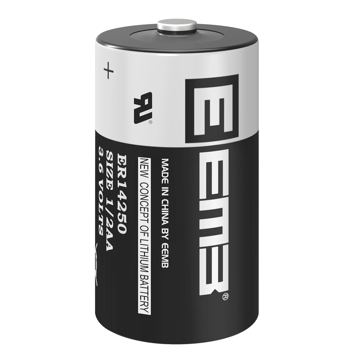 Bateria EEMB ER14250 3,6 V bateria litowa 1/2 AA 1200 mAh Li-SOCl2 nie akumulator LS14250 do instrumentów czujnikowych