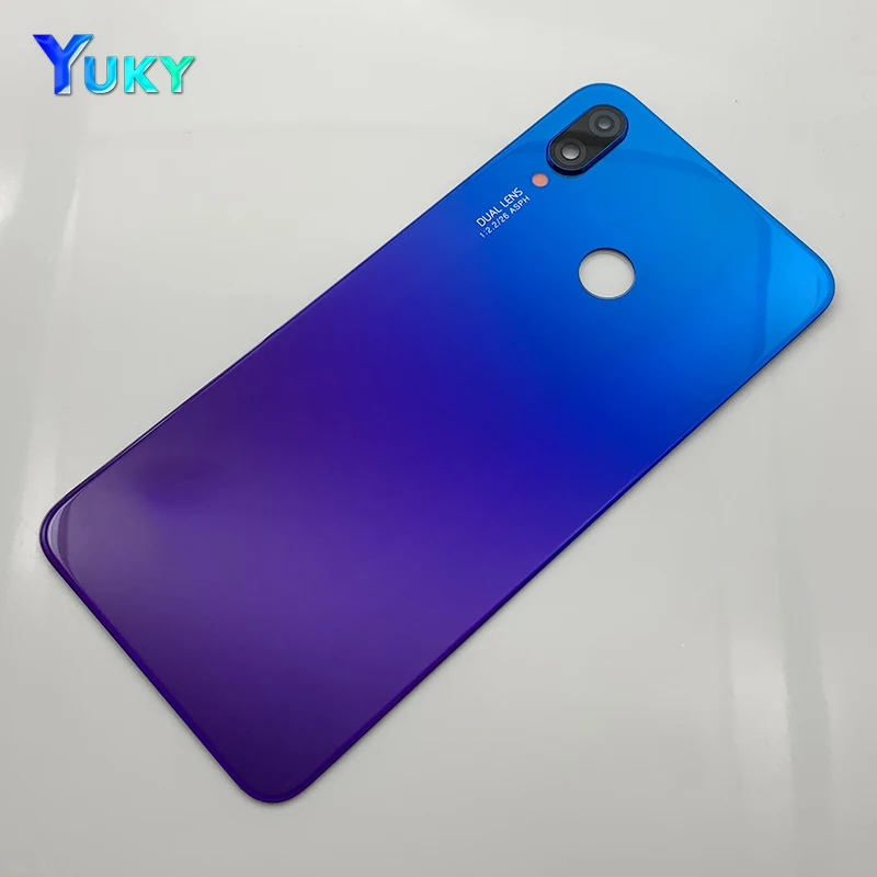 For Huawei Nova 3 Battery Cover Glass Nova 3 Back Panel Rear Door Housing Case For Huawei Nova 3 Battery Cover