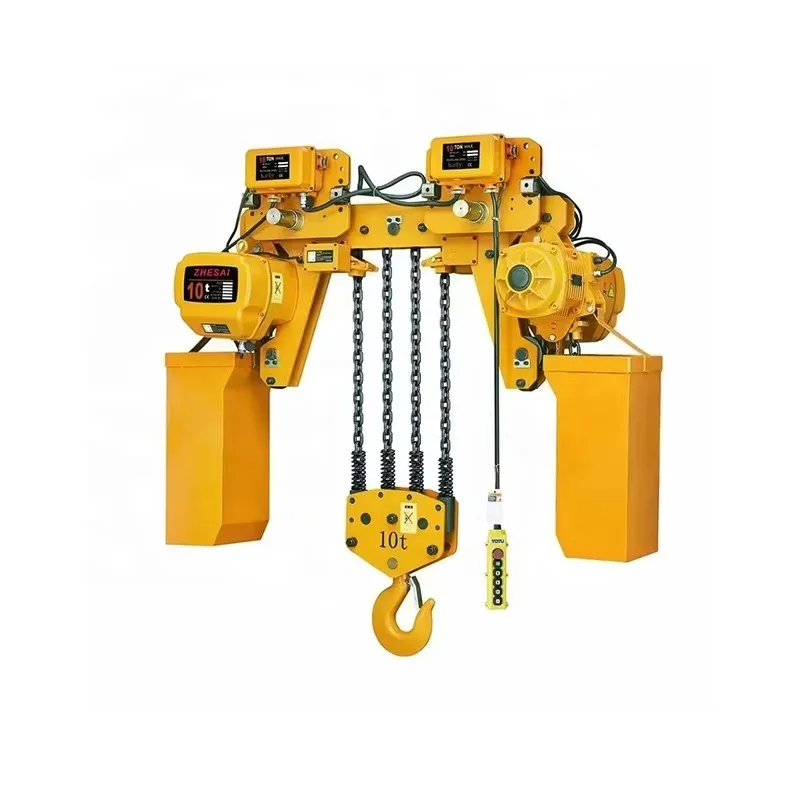 

0.5Ton 2Ton 5Ton 10Ton Monorail Electric Chain Hoist Trolley Industrial Lifting for Warehouse Construction