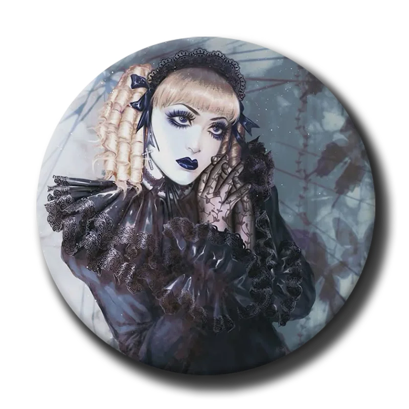 ハンドメイドアクセサリー mana様 Mana Sama Gothic Rock Aesthetic Brooches Malice Mizer Visual Kei