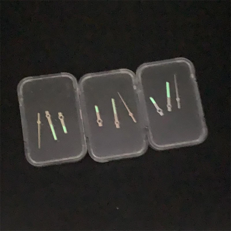 3pcs/Set Watch Hands Watch Accessories for 3135 Movement Green Luminous Hands 162334 Pointers Date-just Series Repair Parts