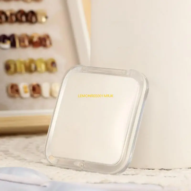 M4YA 휴대용 접이식 메이크업 미러 메이크업 아티스트 및 여행자를위한 15 배 확대