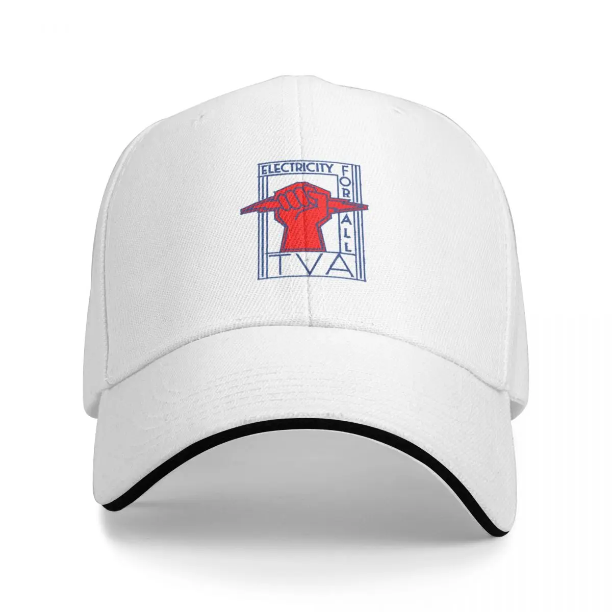 TVA Electricity Baseball Cap Custom Cap Hat Beach Brand Man cap Mens Tennis Women's