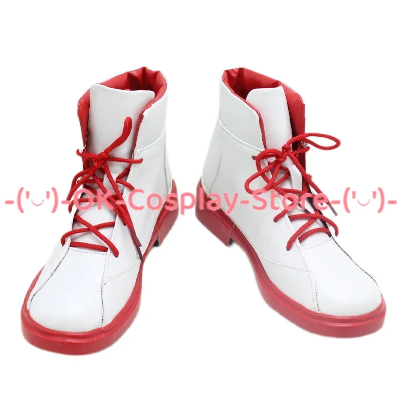 PU couro poder Cosplay sapatos, Botas de Carnaval Halloween, Anime Prop, Custom Made