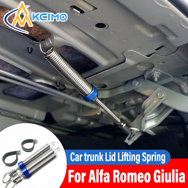 

For Alfa Romeo Giulia Car Trunk Start Lift Adjustable Metal Spring Device Car Boot Lid Open Spring Car interior accessories