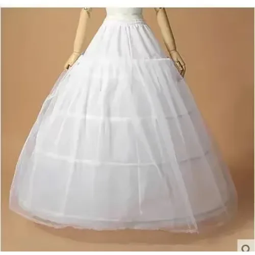 Imagen 1 del producto Vestido de baile enagua de boda con encaje enagua de mujer para vestidos 3 aros accesorios de buena calidad