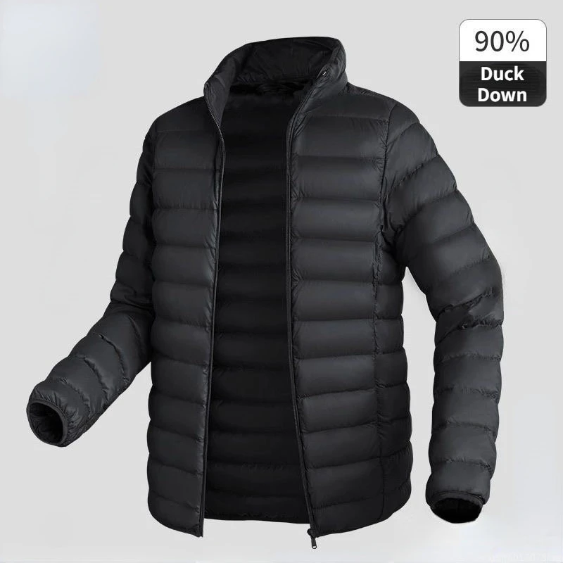 Youpin Winter Warm Ultra Light Down Jacket 3D Cut Waterproof 90 White Duck Down Soft Portable Men Outerwear Streetwears Clothes