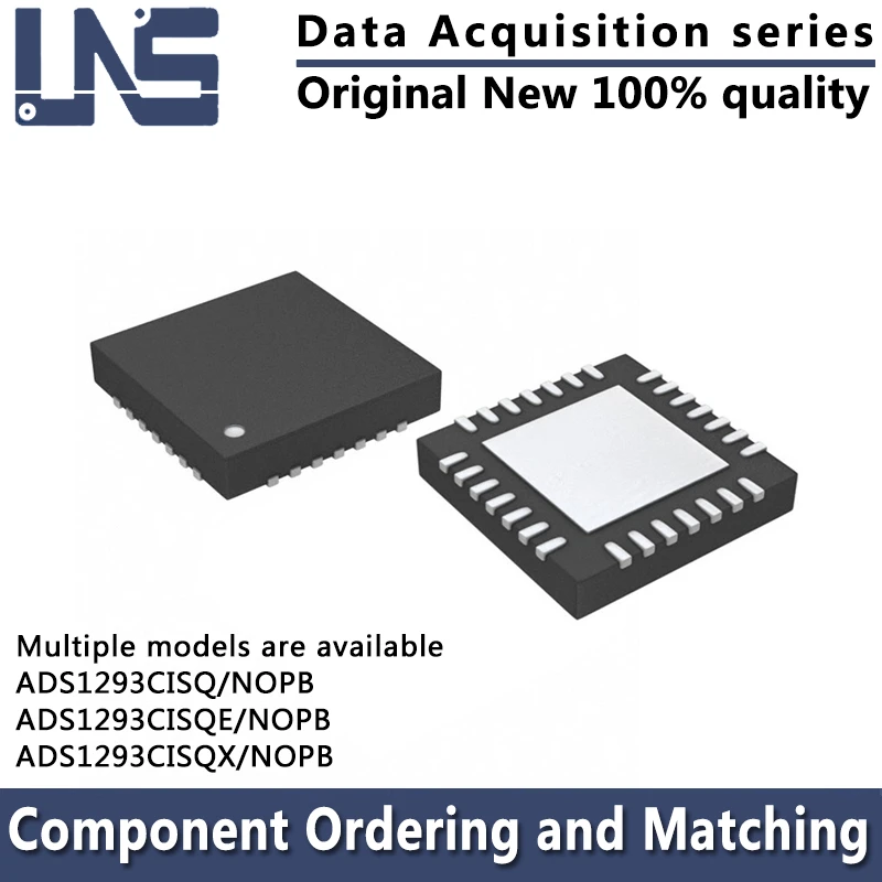 

1pcs ADS1293CISQ/NOPB ADS1293CISQE/NOPB ADS1293CISQX/NOPB WQFN-28 Data Acquisition