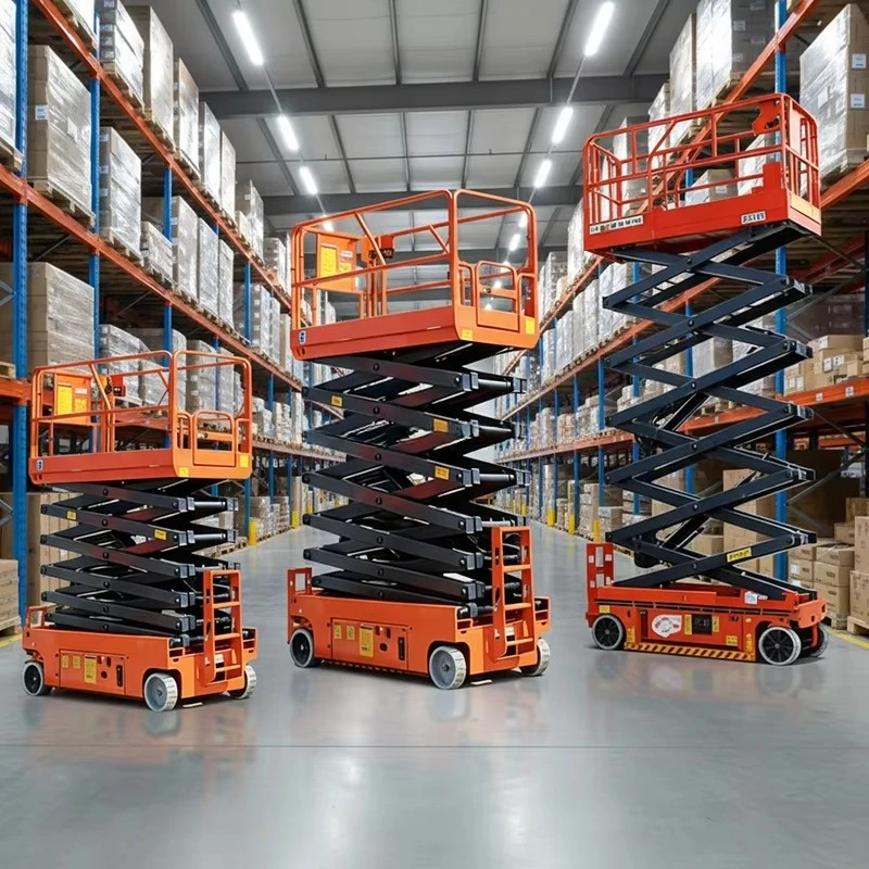 Scissor Lift Platform Hydraulic 8m 10m 12m 14m Ladder Lift Best Price Scissors Lift