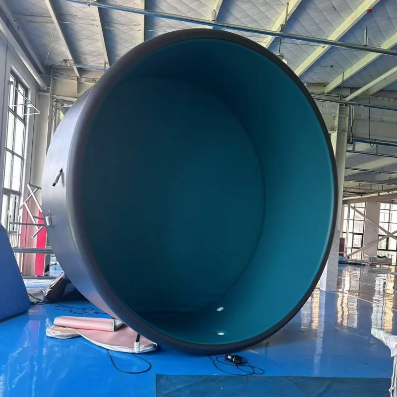 

Inflatable swimming pool Household outdoor inflatable swimming pool Folding brushed