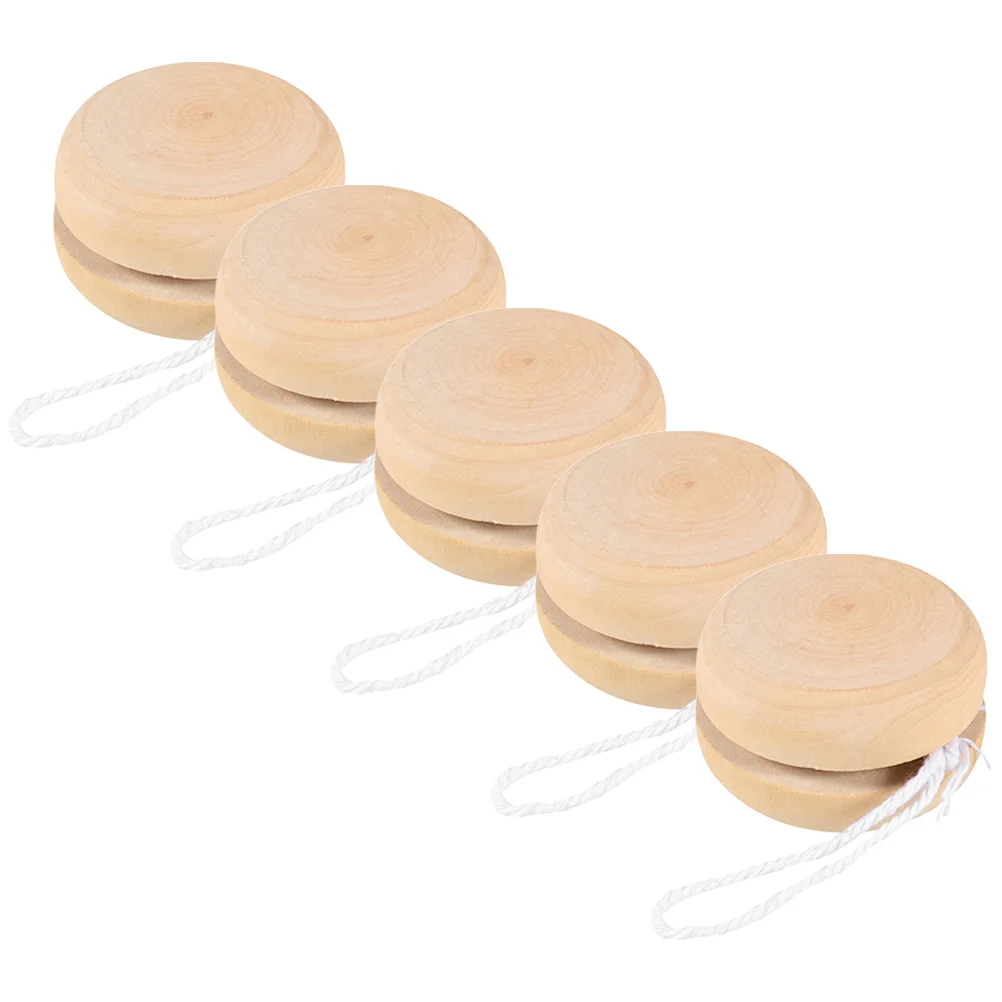 5 uds Yoyo Ball DIY Yo-yo bolas Graffiti sin terminar niños pequeños juguete Woody juguetes de dibujo niño