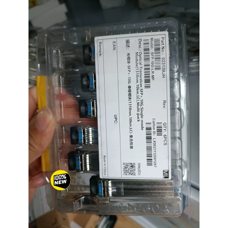 

for Huawei 02313BJH SFP-10G-LR-MP 10GBASE-LR SFP+ 1310nm 10km SMF LC Transceiver Replace OSX010000