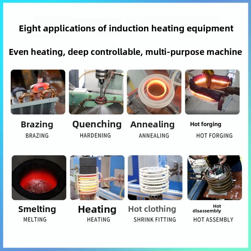 High Frequency Welding Induction Heating Small Handheld Brazing Machine Preheating Equipment