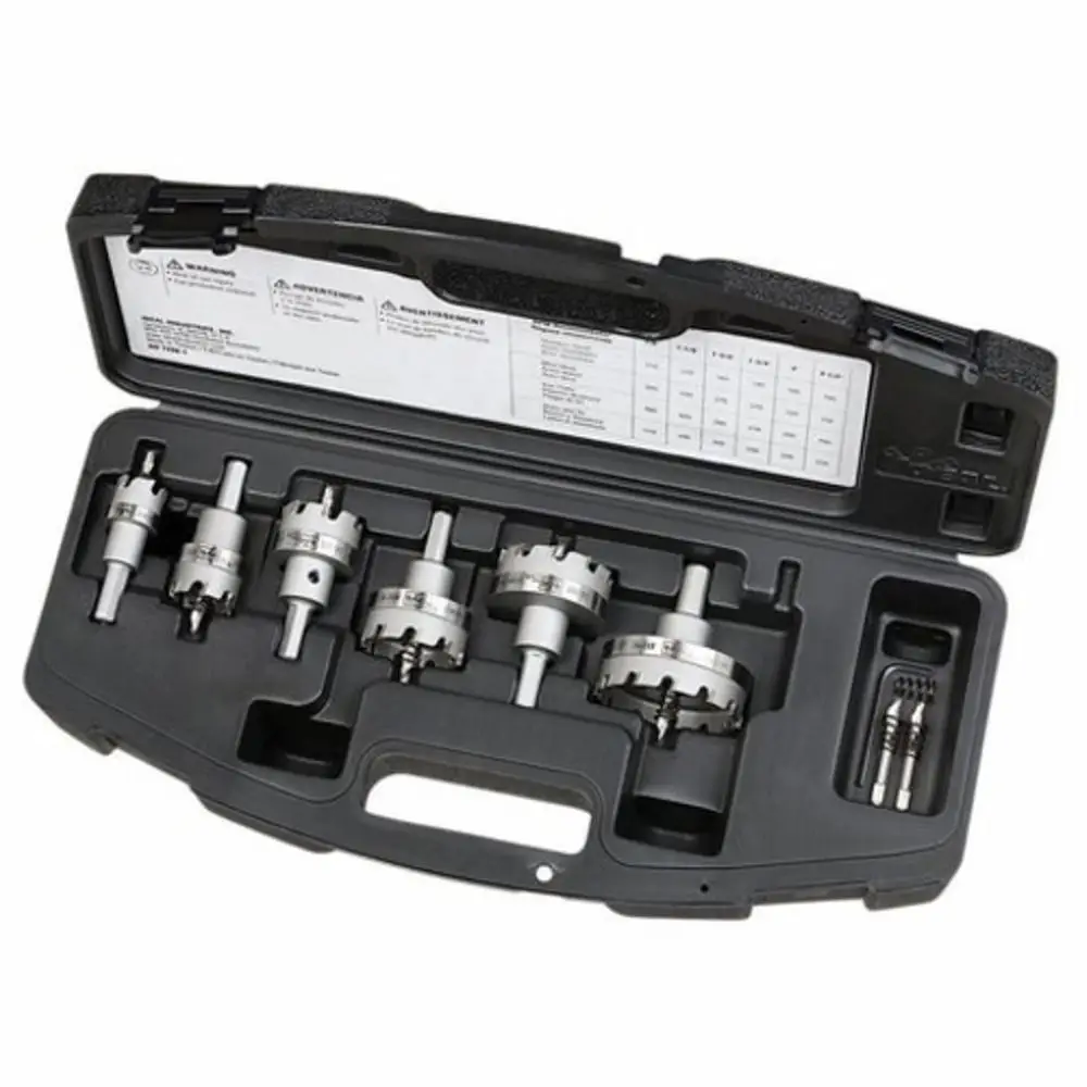 

Carbide-Tipped Master Electrician Hole Cutter Kit, Set of 2