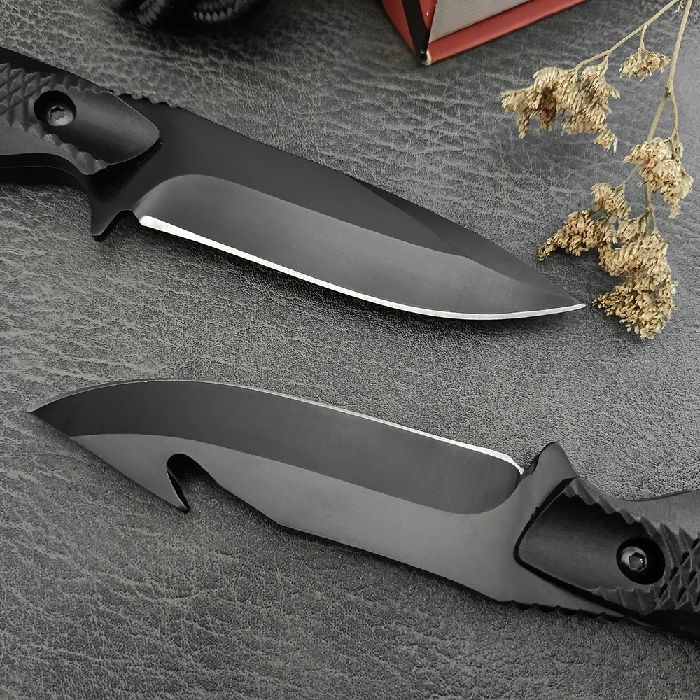 المحمولة التخييم EDC خفيفة الوزن شفرة مثبتة سكين مع ABS مقبض في الهواء الطلق متعددة الوظائف الصيد التكتيكية المطبخ سكينة فاكهة
