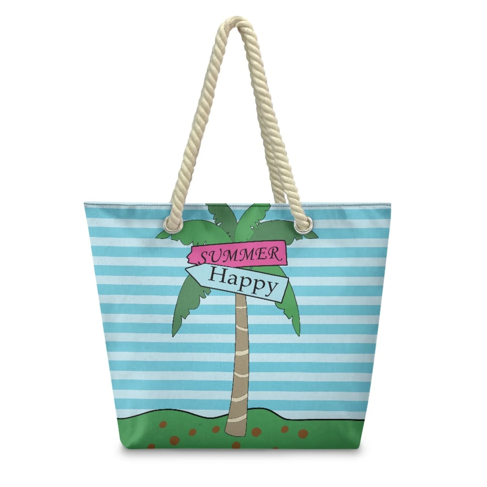 حقيبة يد نسائية كاجوال من HYCOOL، حقيبة كتف مخصصة، حقيبة كتف للسفر وحفلات الشاطئ