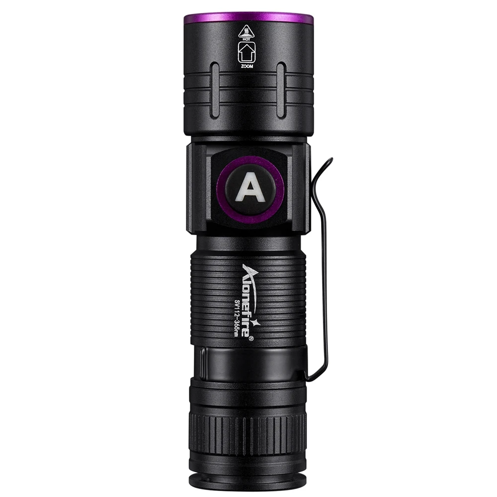 زوومابلي 365/395nm الأشعة فوق البنفسجية مصباح يدوي LED صغير الأشعة فوق البنفسجية الشعلة الضوء البنفسجي بقع الحيوانات الأليفة العقرب مكافحة التزييف تحديد