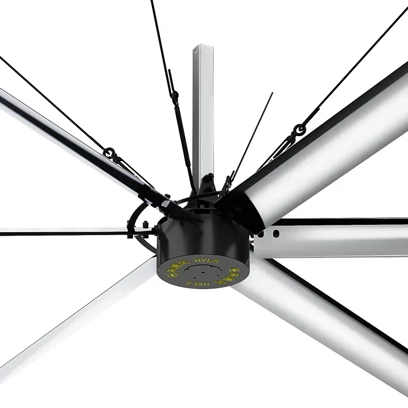 

10ft 13ft industrial ceiling fans permanent big fan hvls large fan for commercial premises